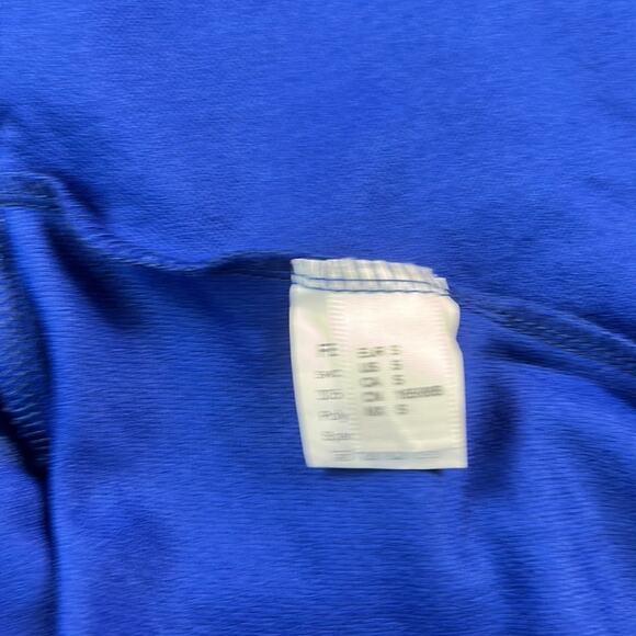 Unbranded blue ruffled hem sheath dress, size small - Picture 8 of 10